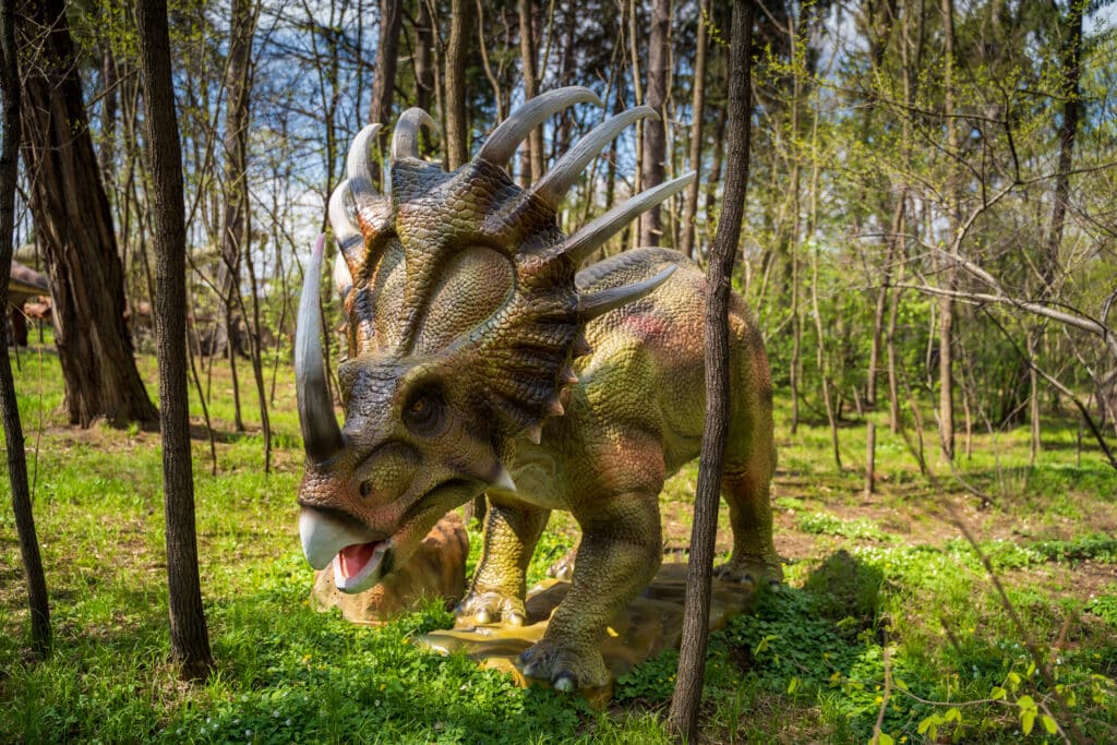 Styrakozaur w Parku Dinozaurów Zatorland