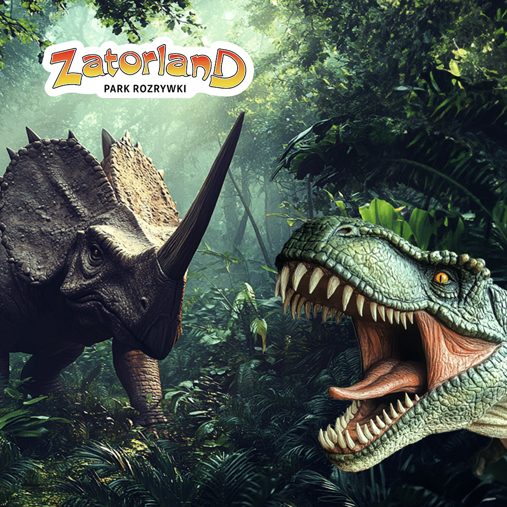 Triceratops i Tyranozaur