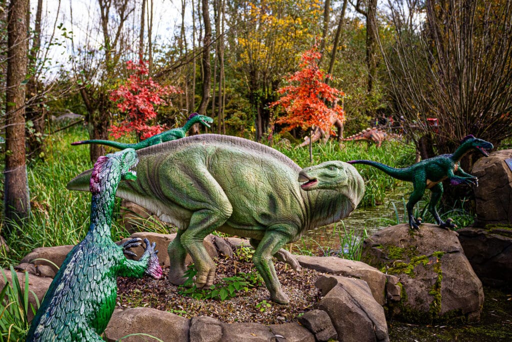 Iguanodon w Parku Dinozaurów Zatorland